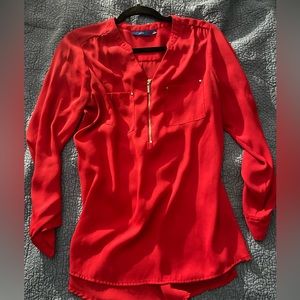 3/4 zip dress shirt.